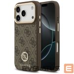 Other goods Guess  Guess 4G Strass Logo MagSafe case for iPhone 17 Pro - brown 