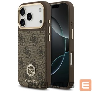 Other goods Guess  Guess 4G Strass Logo MagSafe case for iPhone 17 Pro - brown 