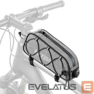 Bicycle accessory Rockbros  Rockbros 30120045003 ROAD TO SKY bicycle bag for the top frame tube, waterproof, 0.7L - gray 