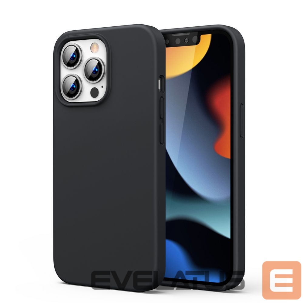 Back panel cover Ugreen Ugreen Protective Silicone Case rubber flexible silicone case cover for iPhone 13 Pro black