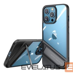 Back panel cover Ugreen  Ugreen Fusion Kickstand Case iPhone 13 Pro Hard Cover with Gel Frame and Stand black (90153) 