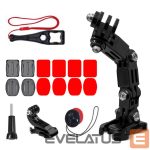 Other Phone Accessory Hurtel  GoPro set of helmet mounting accessories for GoPro, DJI, Insta360, SJCam, Eken sports cameras (GoPro Cycling Helmet Chin Holder) 