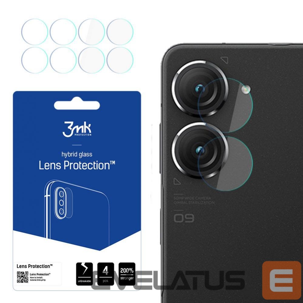 Protective glass 3MK 3mk Lens Protection hybrid camera glass for Asus Zenfone 9