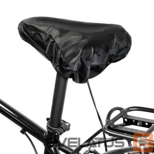 Bicycle accessory Hurtel  Waterproof saddle cover - black 