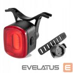 Bicycle accessory Rockbros  Rockbros Q2S LED Rear Bike Light with Smart Stop System + USB-C - USB-A Cable - Black 