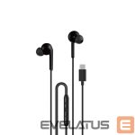 Wired headphones Dudao  Earphones Hi-Fi X3C+ 1200mm Black