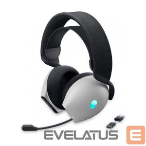 Wireless headphones Dell  Alienware Dual Mode Wireless Gaming Headset - AW720H (Lunar Light) 