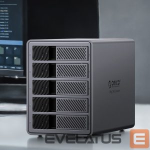 Other Computer Accessory Orico  Orico 9858T3 5 Big DAS Solution ProThunder Disk Array with Thunderbolt 3 for 5 x 2.5"/3.5" SATA HDD/SSD - Gray 