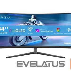 Monitor Philips  34M2C6500/00 QD OLED Gaming Monitor 34" 3440x1440/21:9/0.03ms/HDMI DisplayPort USB Headphone Out 