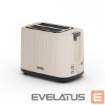 Toster Princess  Wave Toaster | 428207 | Power 930 W | Number of slots 2 | Housing material Plastic | Beige 