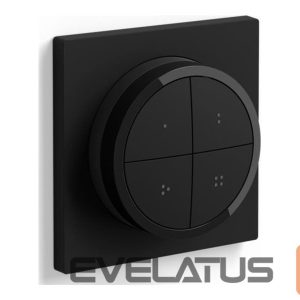 LED bulb Philips Hue  | Tap dial switch black | Black 