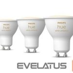 LED bulb Philips Hue  Smart Spotlight, 3pcs pack | GU10 | 4.2 W | Warm to cool white light 