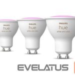 LED bulb Philips Hue  Smart Spotlight, 3pcs pack | GU10 | 4.2 W | White and colour light 