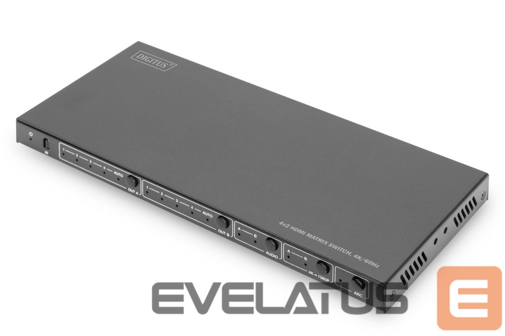 Charger Digitus | 4x2 HDMI Matrix Switch, 4K/60Hz | DS-55509