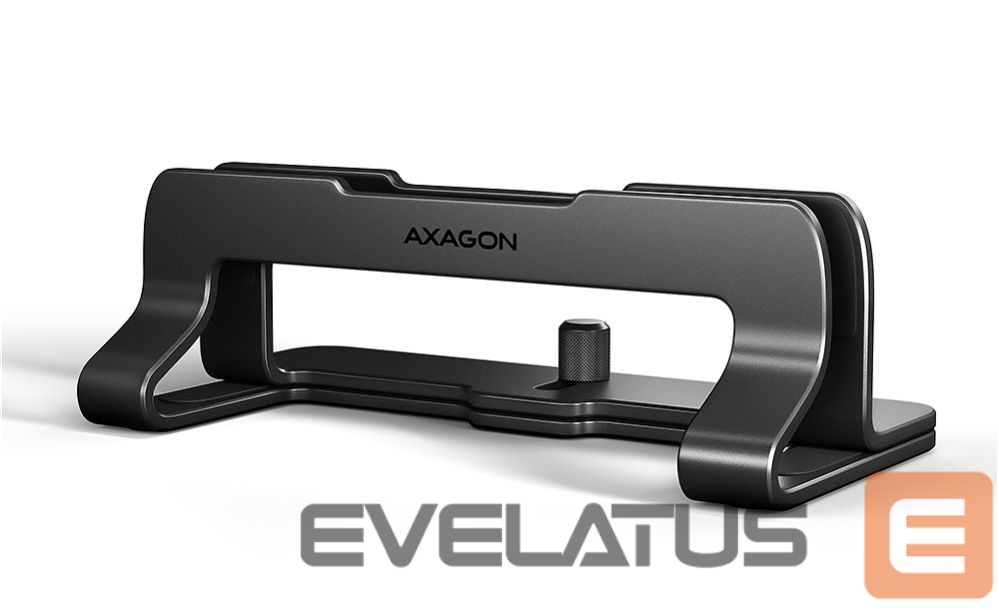 TV bracket Axagon STND-VB vertical stand for laptops and tablets | Adjustable width | 10-17.3 " | Black