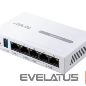 Routers Asus  Gigabit VPN wired router | ExpertWiFi EBG15 | 10/100/1000 Mbit/s | Ethernet LAN (RJ-45) ports 3 | Mesh Support Yes | MU-MiMO Yes | Antenna type Internal | 1 
