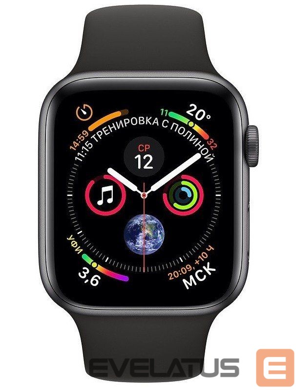Smart watches Apple Watch Series 4 40mm Aluminium Sport Band Aluminium Black