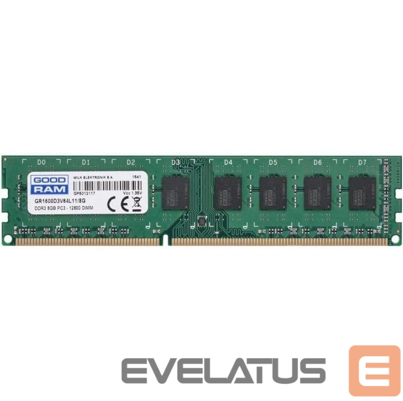 RAM DDR3 Goodram DDR3 DIMM 8GB 1600MHz CL11 1.35V