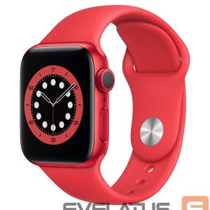 Smart watches Apple  Watch Series 6 GPS 44mm PRODUCT (RED) Aluminium Case With Sport Band - REGULAR Red