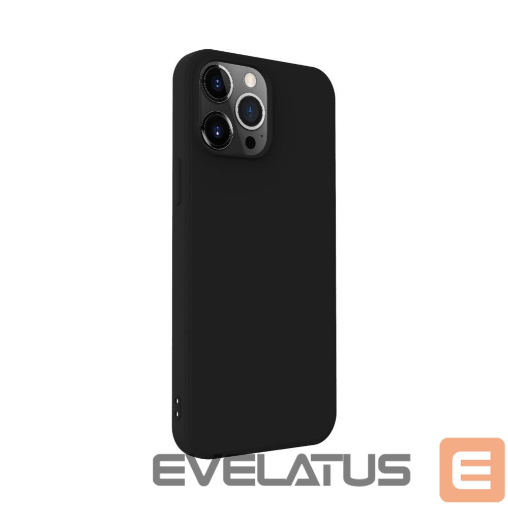 Back panel cover iLike Apple iPhone 13 Pro Max Nano Silicone case Black