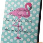 Book case iLike  Flamingo and dots for tablet 9-10 