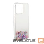 Back panel cover iLike Apple iPhone 11 Silicone Case Water Glitter Rainbow