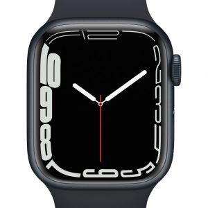 Smart watches Apple  Watch Series 7 GPS, 41mm Midnight Aluminium Case with Sport Band - Regular Midnight