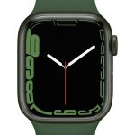 Smart watches Apple  Watch Series 7 GPS, 41mm Green Aluminium Case with Sport Band - Regular Clover