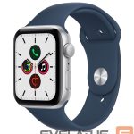 Smart watches Apple  Watch SE GPS 44mm Silver Aluminium Case with Sport Band Abyss Blue