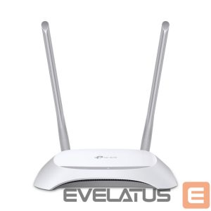 Routers TP-Link  Router TL-WR840N 802.11n, 300 Mbit/s, 10/100 Mbit/s, Ethernet LAN (RJ-45) ports 4, Antenna type 2xExternal 