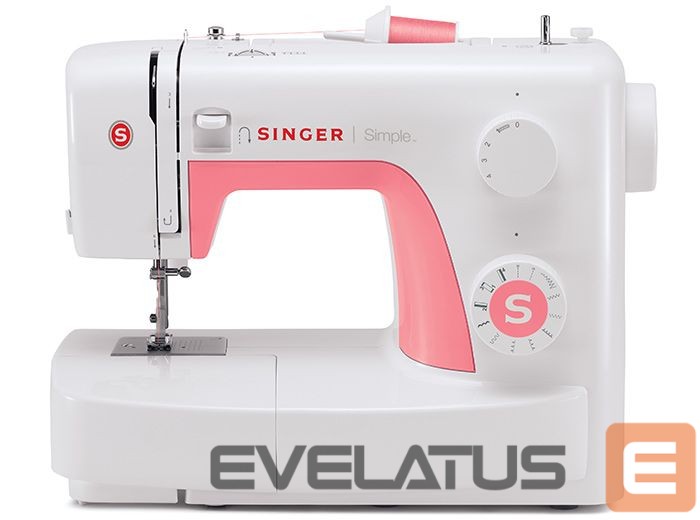 Other small household appliances Singer Sewing machine SIMPLE 3210 White, Number of stitches 10, Number of buttonholes 1,