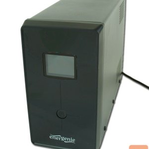Servers EnerGenie  UPS with USB and LCD display, Black 1200 VA, 720 W 