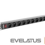 Cable Lanberg  LANBERG PDU-09E-0300-BK Lanberg PDU 1U 1 