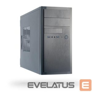 Computer case Chieftec  Case||MiniTower|MicroATX|Colour Black|HT-01B-OP 