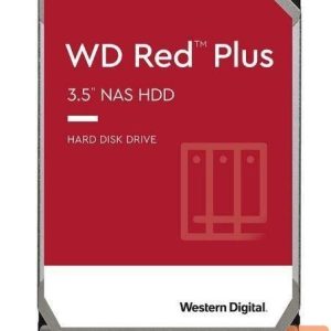 Hard drive HDD Western Digital  HDD||Red Plus|2TB|SATA|64 MB|5400 rpm|3,5"|WD20EFPX 