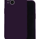 Back panel cover iLike Apple Silicon case for iPhone 16 Plus 6,7 Plum