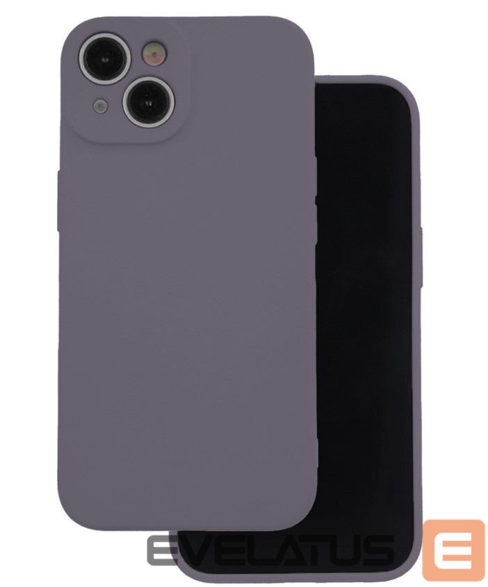 Back panel cover iLike Samsung Galaxy A55 5G dark Silicon case Gray