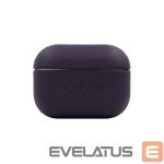Headphone case Evelatus Apple AirPods Pro Protective Silicone Case Deep Purple
