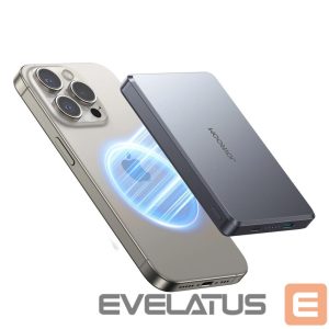 Power bank Joyroom  20W Metal Magnetic Wireless Power Bank 10000mAh Gray