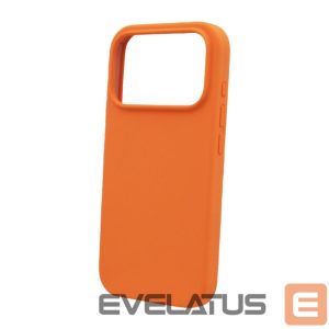 Back panel cover Evelatus Apple iPhone 17 Pro Premium Magsafe Soft Touch Silicone Papaya