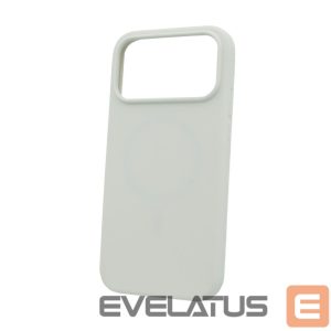 Back panel cover Evelatus Apple iPhone 17 Pro Max Premium Magsafe Soft Touch Silicone Silver