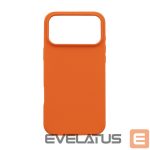 Back panel cover Evelatus Apple iPhone 17 Pro Max Premium Magsafe Soft Touch Silicone Papaya