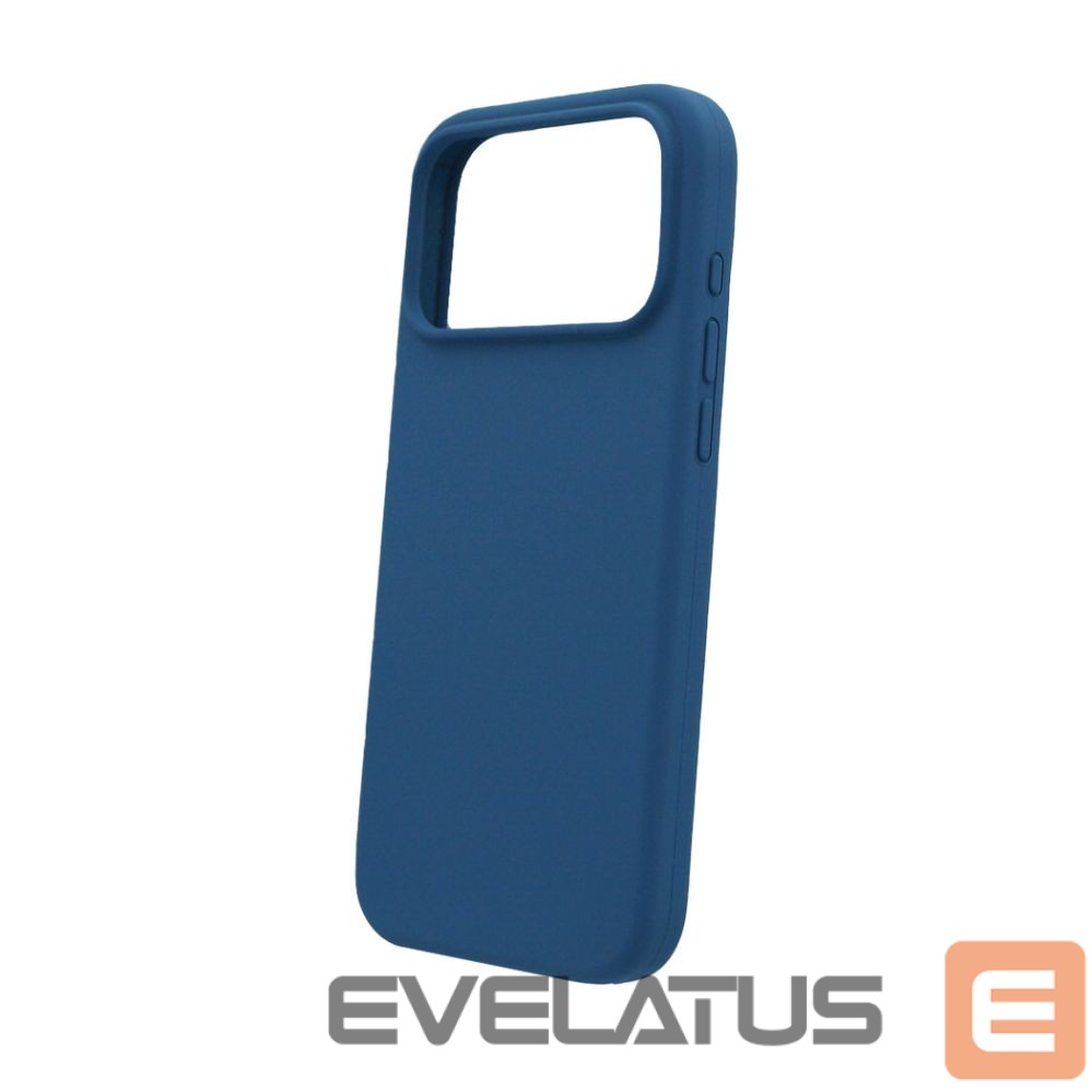 Back panel cover Evelatus Apple iPhone 17 Pro Max Premium Magsafe Soft Touch Silicone Deep Blue