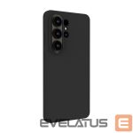 Back panel cover Evelatus Samsung Galaxy S26 Ultra Premium Magnetic Soft Touch Silicone Case Black