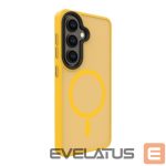 Back panel cover Evelatus Samsung Galaxy S26 Hybrid Case with Magnetic PC+TPU Orange
