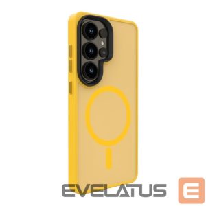 Back panel cover Evelatus Samsung Galaxy S26 Ultra Hybrid Case with Magnetic PC+TPU Orange