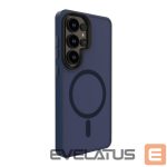 Back panel cover Evelatus Samsung Galaxy S26 Ultra Hybrid Case with Magnetic PC+TPU Dark Blue