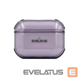 Headphone case Evelatus Apple AirPods Pro TPU Protective Case Transparent Purple