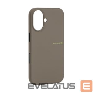Back panel cover Evelatus Apple iPhone 16 Premium MagSafe Sandstone Case Grey