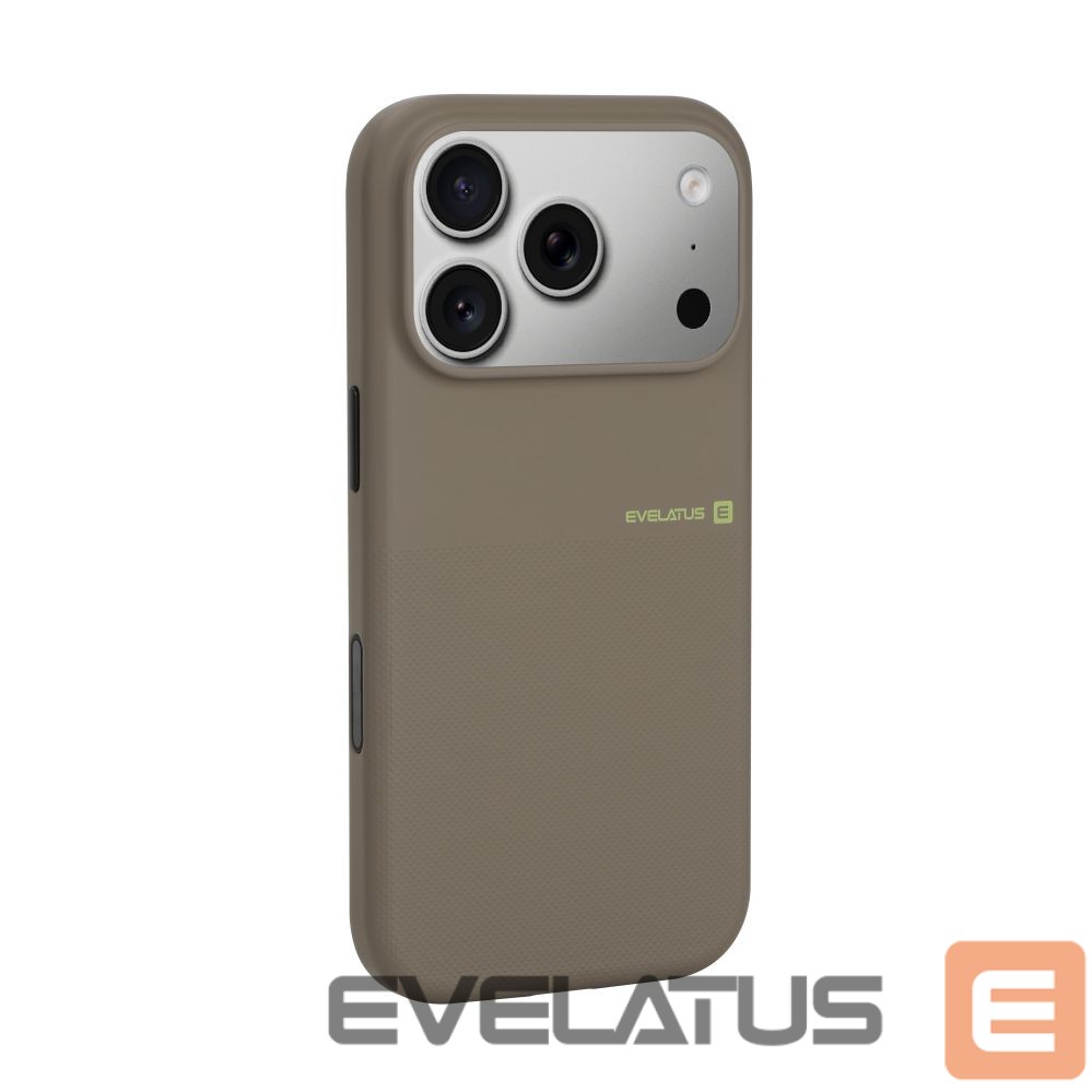 Back panel cover Evelatus Apple iPhone 17 Pro Premium MagSafe Sandstone Case Grey